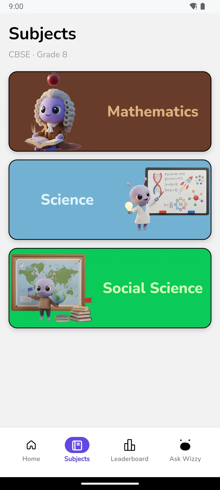 The subjects view — chapters and episodes